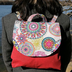 Rucsac pentru femei cu model mandala - geantă și husă - rucsacuri - rucsac damă, rucsac bărbați - Artynos.ro