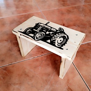 Scaun tractor din lemn, , , ARTYNOS