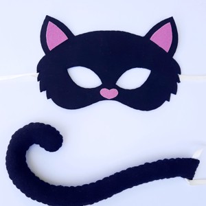 Costum de carnaval pentru pisici negre pentru fete - îmbrăcăminte și modă - costume și măști de carnaval - costume - Artynos.ro