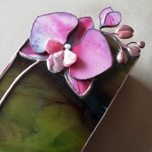 Cutie de bijuterii de lux Purple Orchid, , , ARTYNOS