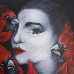 Pictura 50x70 cm Acrylic pe pânză  - arte vizuale și accesorii  - picturi - pictură acrilică - Artynos.ro