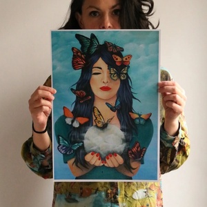 Print A3 dupa pictura originala , Casa & Stil de viata, Decoratiuni de casa, Picturi murale, Postere, Arta de hartie, ARTYNOS