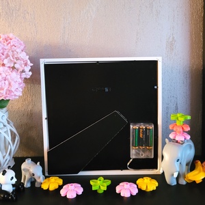 Tablou luminos, 3D, personalizat, fetite/ lampa de veghe- model JUNGLA - casă & stil de viață - echipament pentru camera copiilor - tablouri de cameră pentru copii - Artynos.ro