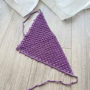 Bandana crosetata , Imbracaminte si moda, Esarfe, palarii, fularuri, Banda pentru cap, Crosetat, ARTYNOS