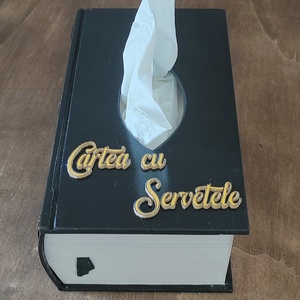 Cutie decorativa de servetele - accesorii locuință - accesorii pentru decorat casa - decorațiuni de masă și decorațiuni pentru rafturi  - cutii decor, cutii de suveniruri - Artynos.ro