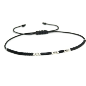 Bratara personalizata - Smile - cod morse / Bratari personalizate - bijuterii - brățări - brățară cu mărgele - Artynos.ro