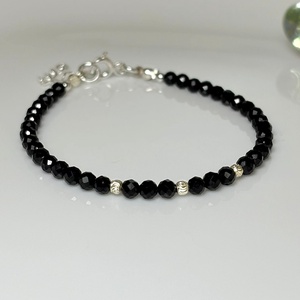 Bratara turmalina neagra - piatra protectie - bijuterii - brățări - brățări din pietre semiprețioase - Artynos.ro