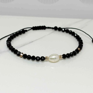 Bratara turmalina neagra - piatra protectie , Bijuterii, Bratari, Bratari din pietre semipretioase, Altele, ARTYNOS