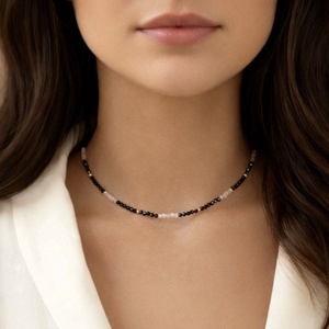 Colier turmalina si cubic zirconia, Bijuterii, Coliere, Coliere din margele, Altele, ARTYNOS