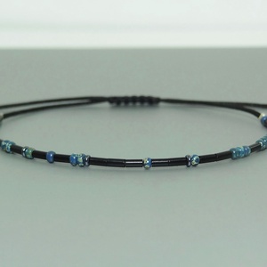 Bratara cu mesaj in cod Morse. Bratara personalizata - bijuterii - brățări - brățări din mărgele - Artynos.ro