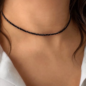 Colier protectie din turmalina neagra, Midnight Glow. - Artynos.ro