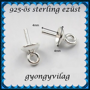  Fermoar pandantiv din argint 925 EMK 07-4 2 buc/pachet -  - Artynos.ro