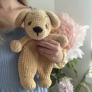 Chenille croșetat doggy doggy doggy - jucării și echipamente pentru copii - plușuri - câine de pluș - Artynos.ro