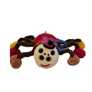 Jucarie paianjen colorat, Jucarii si echipamente pentru copii, Plusuri, Papusa crosetata, papusa de plus, Crosetat, ARTYNOS