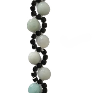 Bratara din amazonit fatetat, Bijuterii, Bratari, Bratari din pietre semipretioase, Confectionarea bijuteriilor, ARTYNOS