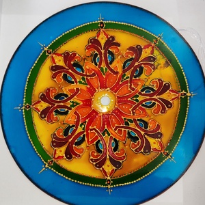 Pictura pe sticla  - accessorii și unelte - obiecte de decorare - sticlă - Artynos.ro