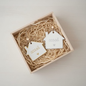 Acasă- set decorațiuni pentru brad - crăciun - decorațiuni de crăciun de casă - figurine pentru pomul de crăciun - Artynos.ro