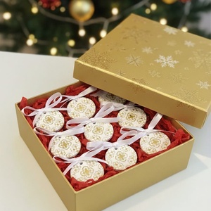 Set 9 decorațiuni pentru brad - crăciun - decorațiuni de crăciun de casă - pom de crăciun  - Artynos.ro