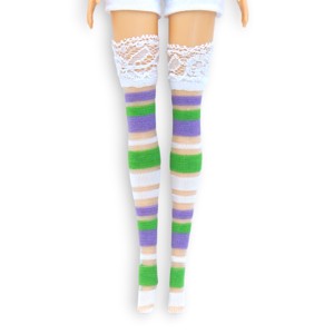 Costum de dans K-pop și set de scenă pentru păpuși de tip Barbie (a085zf) -  - Artynos.ro