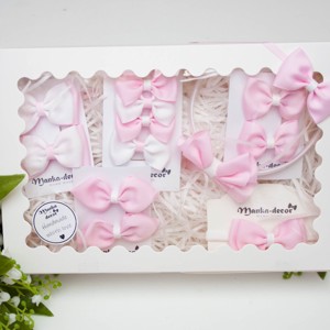 Pachet cadou cu trusa de coafat - roz deschis, Imbracaminte si moda, Accesorii par, Banda de par si agrafe par, , ARTYNOS