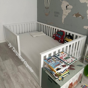 Pat montessori, Casă & Stil de viață, Mobilier artizanal, Paturi și rame paturi, Cadru de pat, Prelucrarea lemnului, ARTYNOS