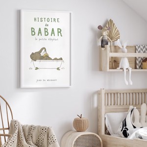Babar elefant poster, camera copiilor arta de perete, poster -  - Artynos.ro