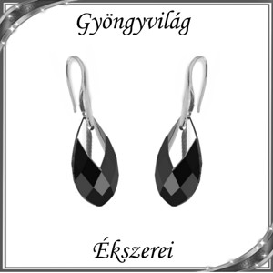 Cercei Swarovski cu închidere din argint 925 SSZE-SW6565-F18 - bijuterii - cercei - cercei agățați - Artynos.ro