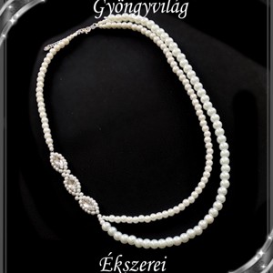 Nunta, mireasa, set de bijuterii casual, SSZE925-TEK02-1-2 WHITE -  - Artynos.ro