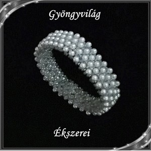  Brățară Capriccho cu 4 rânduri cu boluri dantelate SKCA-T4-1 -  - Artynos.ro