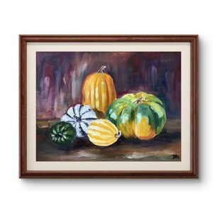 Dovleci colorati pictura in ulei, , , ARTYNOS