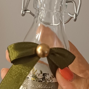 Sticlă cu capac cu mulțumiri / cadou pentru oaspeți - accesorii nuntă - amintiri și cadouri de nuntă - favoruri de nuntă - Artynos.ro