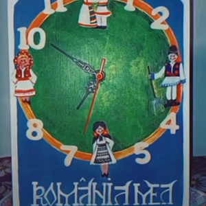 Ceas - arte vizuale și accesorii  - picturi - pictură acrilică - Artynos.ro