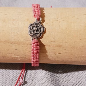 Bratara Macrame cu flori mici, , , ARTYNOS