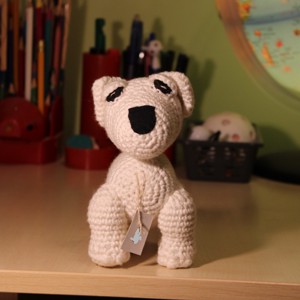 Cățeluș Westie, amigurumi -  - Artynos.ro
