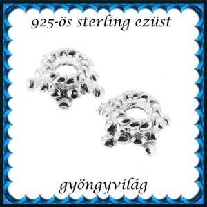 Accesorii pentru bijuterii din argint 925: capac cu perle EGYK 01 2pcs, , , ARTYNOS