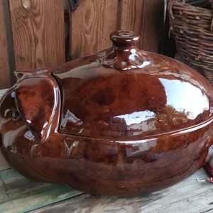 Tavă de copt în formă de porc 29cm - casă & stil de viață - accesorii pentru echipamente de bucătărie - accesorii pentru coacere și gătit - articole de gătit și de cuptor - Artynos.ro