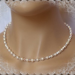 Nunta, colier de mireasa, cristal swarovski SL-ESW01 -  - Artynos.ro