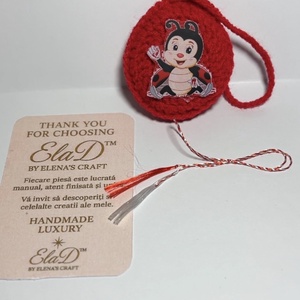 Martisor buburuza  - Artynos.ro