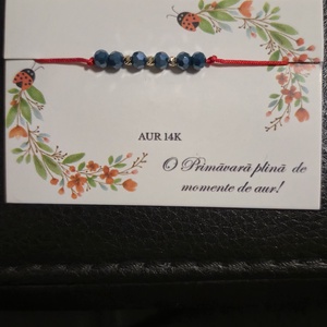 Bratara handmade aur - bijuterii - brățări - brățări din aur - Artynos.ro
