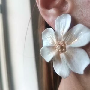 Cercei Bloom Statement White - Artynos.ro