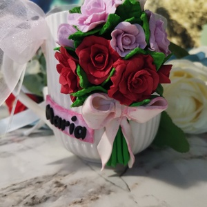 Cana cu flori personalizata - accessorii și unelte - accesorii decorative - alte accesorii - Artynos.ro