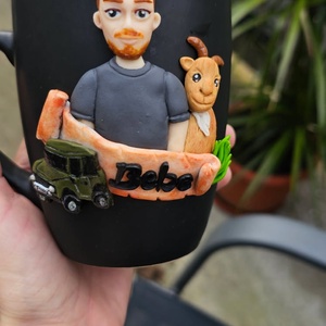 Cana personalizata fermier  - crăciun - cadouri de moș crăciun - cadouri de moș crăciun - Artynos.ro