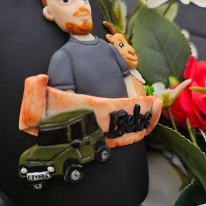 Cana personalizata fermier  - crăciun - cadouri de moș crăciun - cadouri de moș crăciun - Artynos.ro