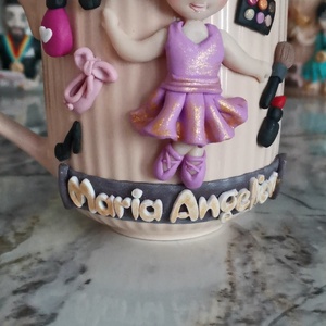 Cana personalizata pentru copii Balerina - Artynos.ro