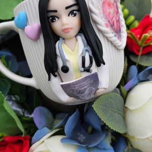 Cana personalizata medic ginecolog  - crăciun - cadouri de moș crăciun - cadouri de moș crăciun - Artynos.ro