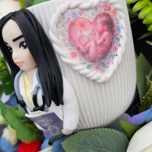 Cana personalizata medic ginecolog  - crăciun - cadouri de moș crăciun - cadouri de moș crăciun - Artynos.ro