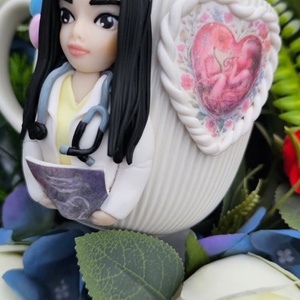 Cana personalizata medic ginecolog  - crăciun - cadouri de moș crăciun - cadouri de moș crăciun - Artynos.ro