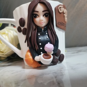 Cana personalizata cu figurina cofetar barista, Casa & Stil de viata, Seturi de cadou, Altele, ARTYNOS