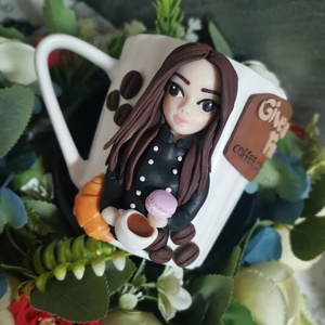 Cana personalizata cu figurina cofetar barista - casă & stil de viață - seturi de cadou - Artynos.ro