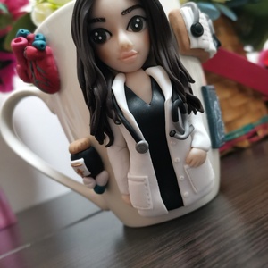 Cana personalizata medic / student la medicina, Casa & Stil de viata, Seturi de cadou, Plastilina, ARTYNOS